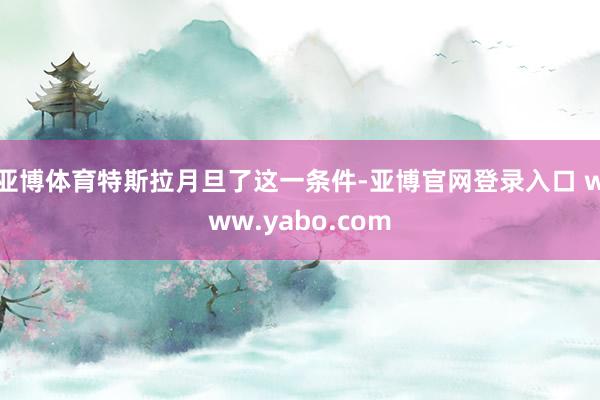 亚博体育特斯拉月旦了这一条件-亚博官网登录入口 www.yabo.com