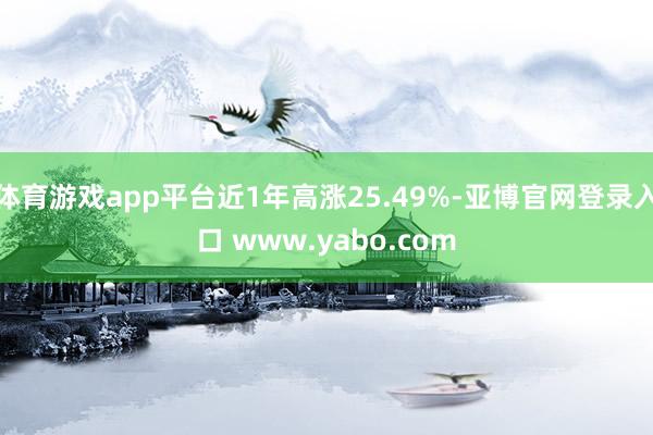 体育游戏app平台近1年高涨25.49%-亚博官网登录入口 www.yabo.com